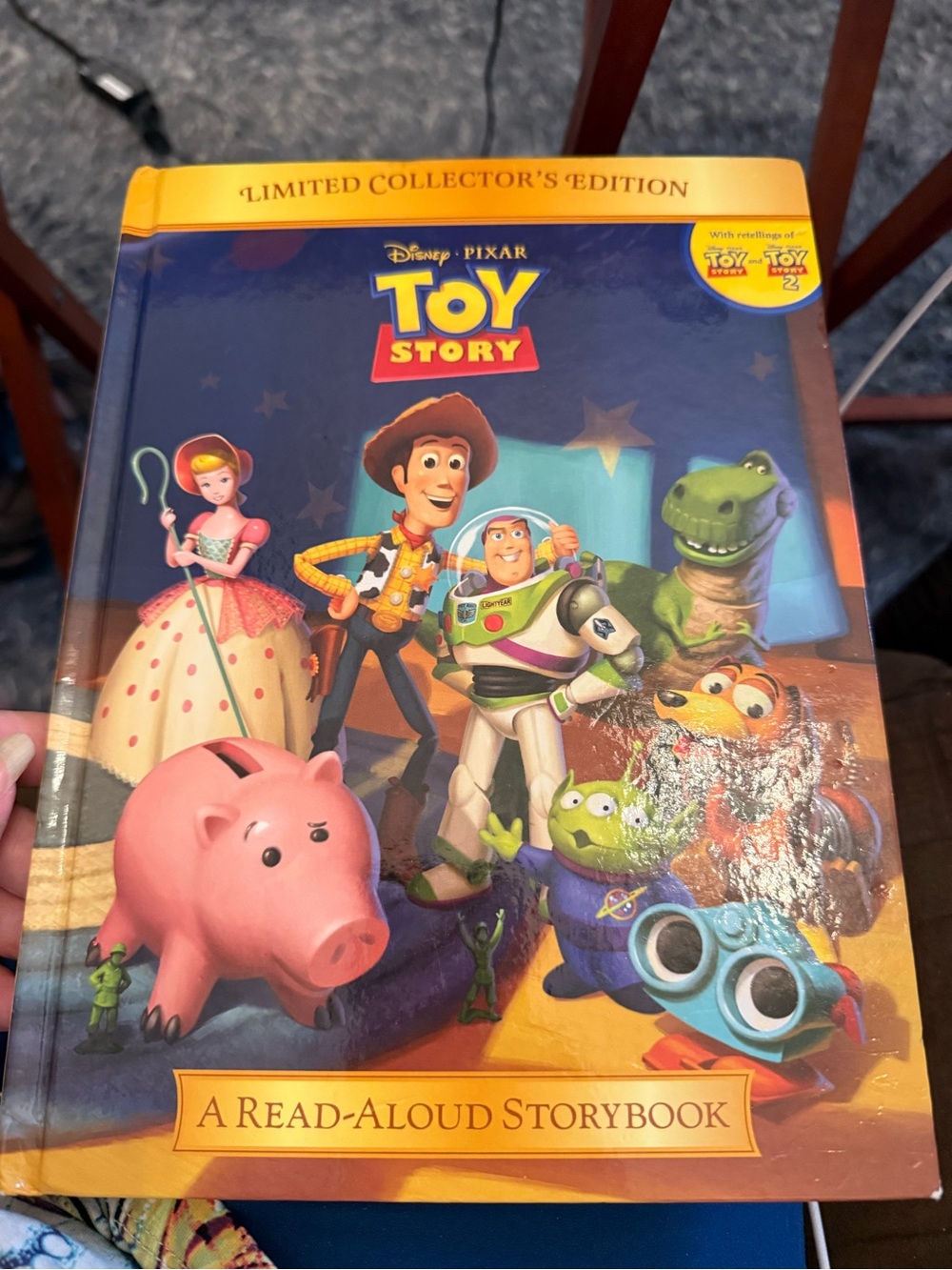 Toy Story Read-Aloud Hardcover Children’s Storybook